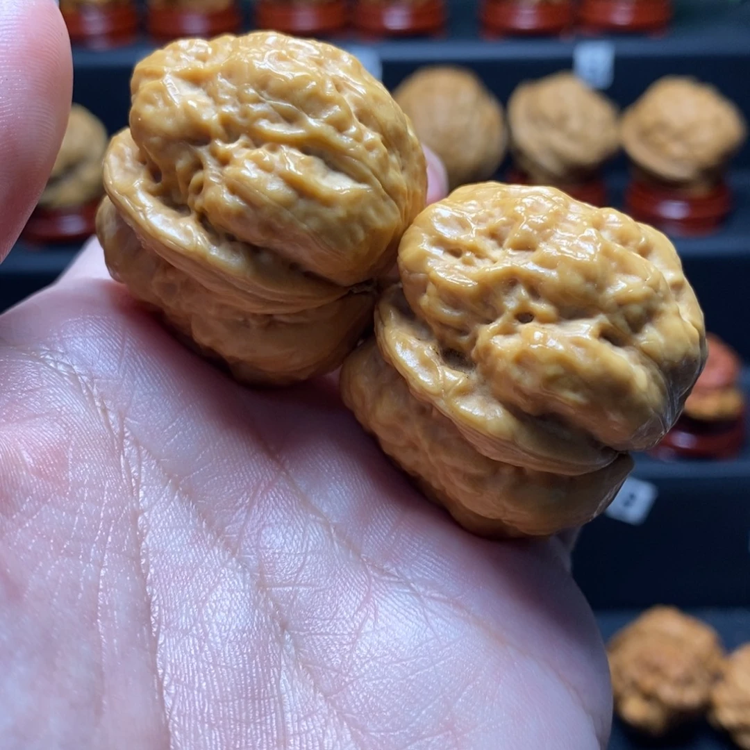 把件文玩核桃39黄金蟾