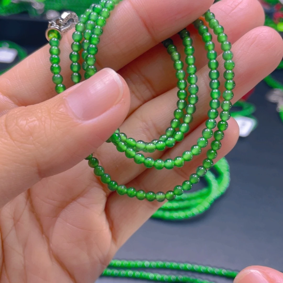 翡翠项链未镶嵌，1