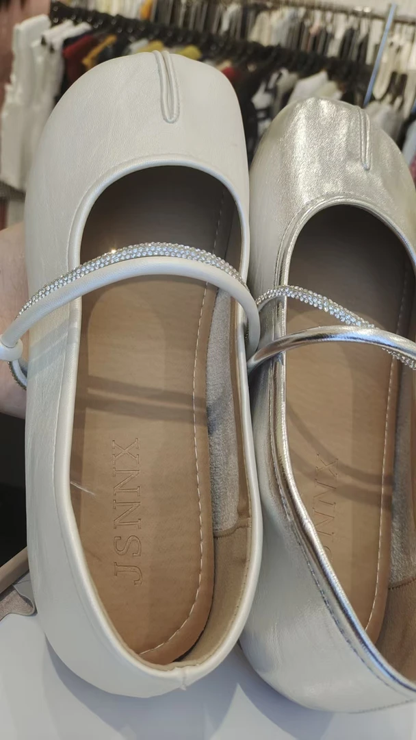 坡跟夏季高跟单鞋方头平底学院风玛丽珍鞋穆勒鞋