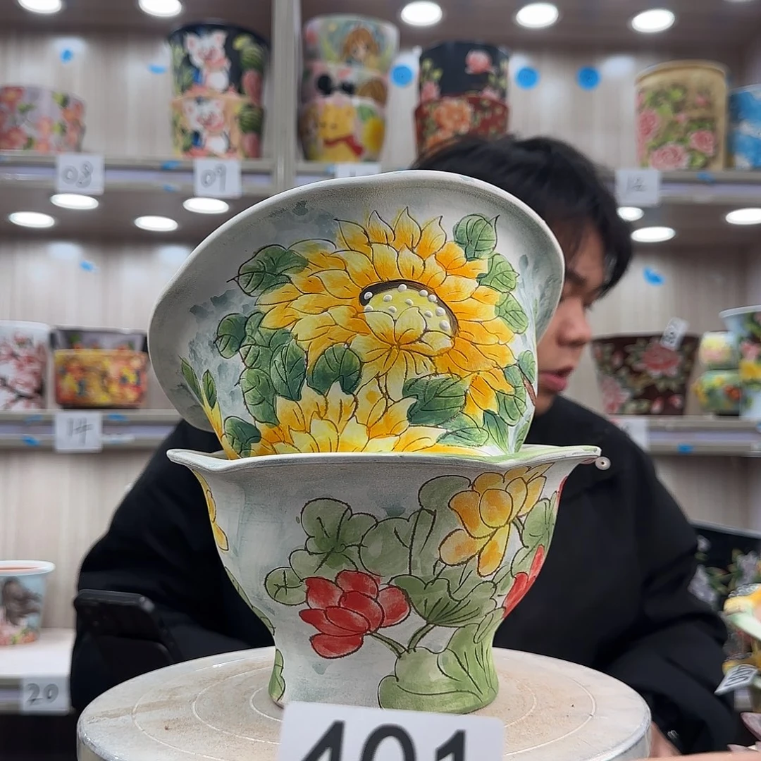 花盆紫砂瑕疵瑕疵401