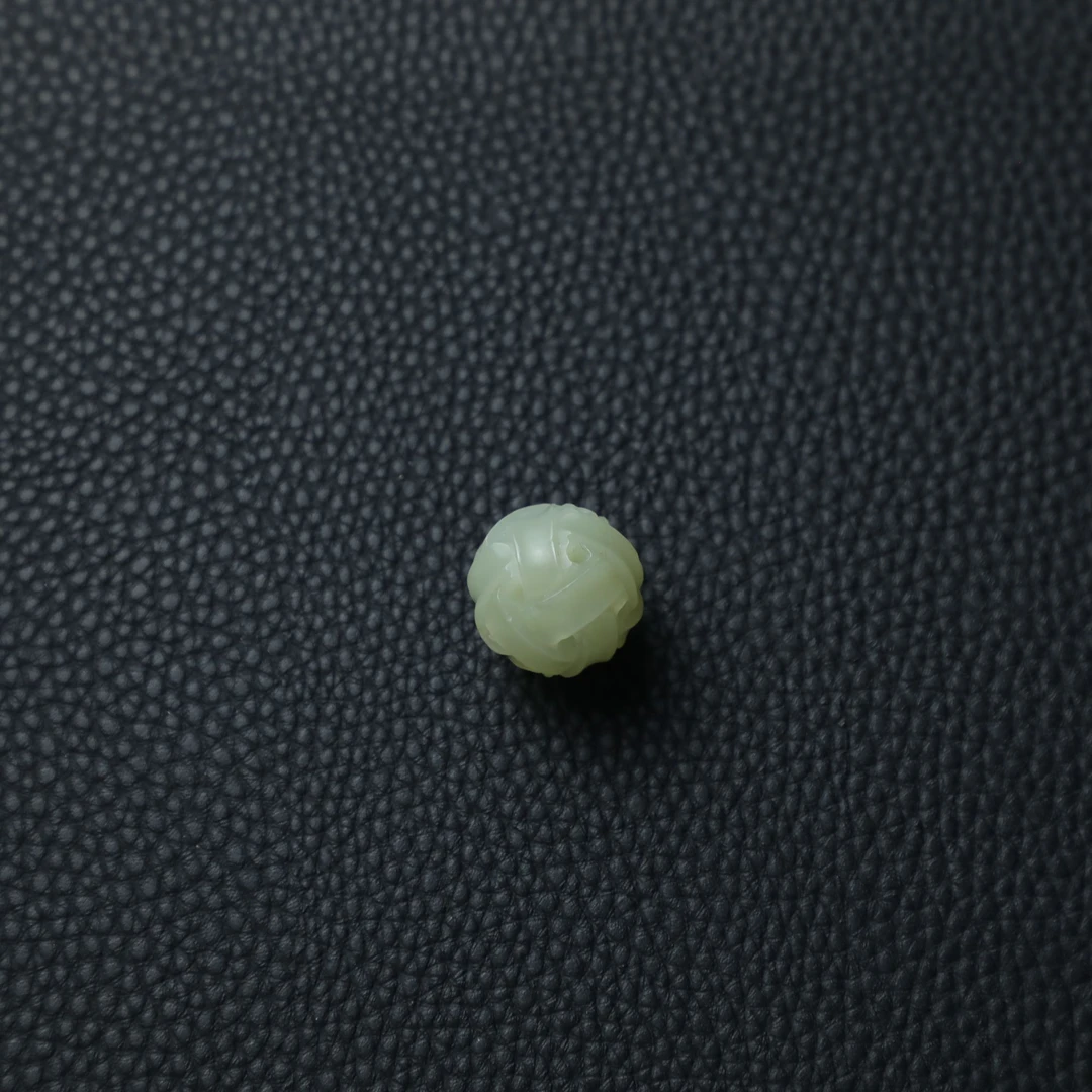 TCWWA07139清晚和田白玉珠