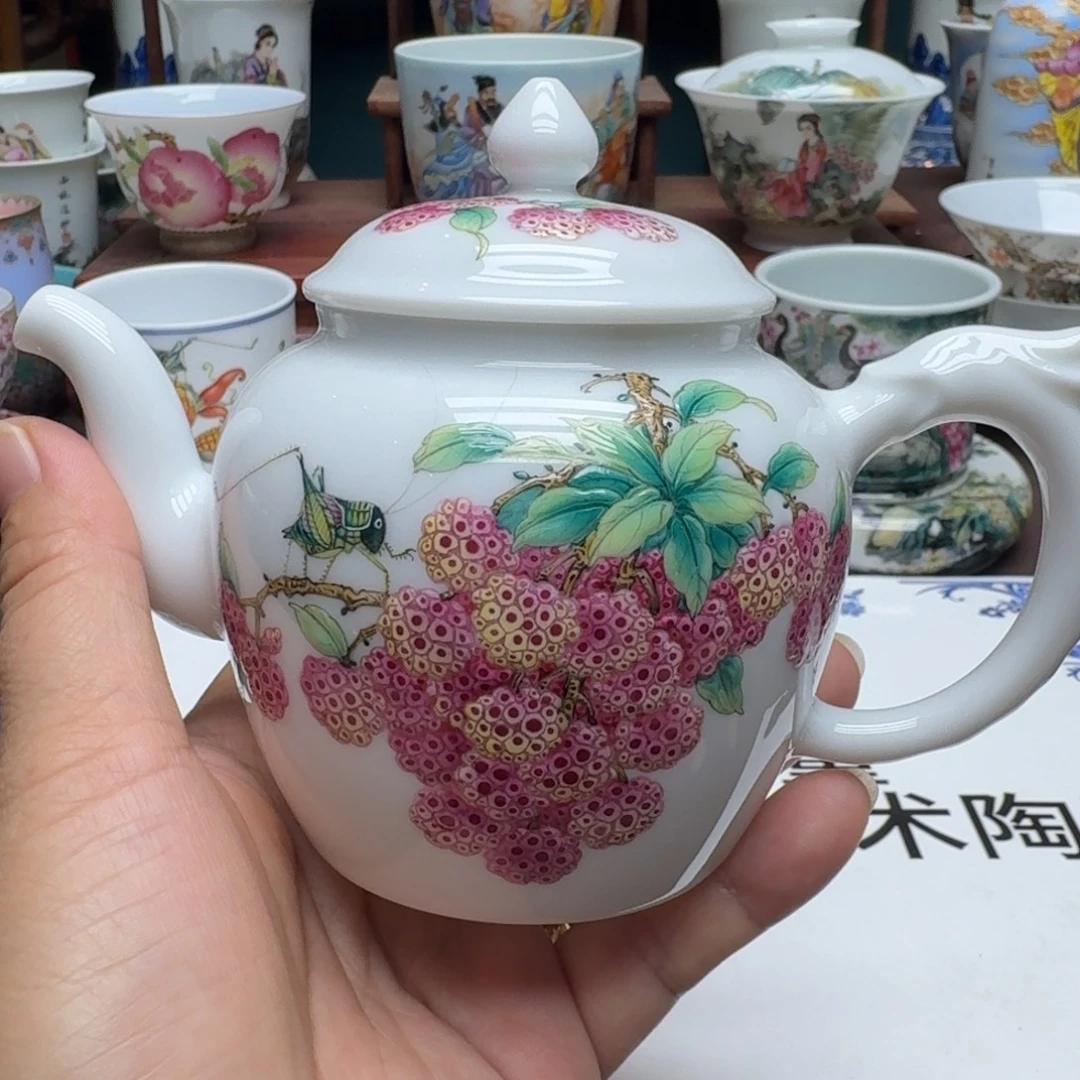 景德镇手工手绘展示