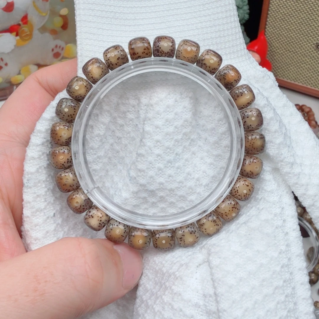 星月菩提手串冰糖火烧云9*8