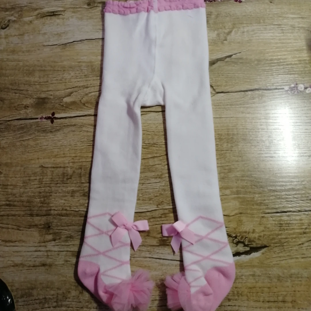 女童连裤袜儿童打底袜小公主连裤袜春秋打底裤满月周岁打扮0-3岁