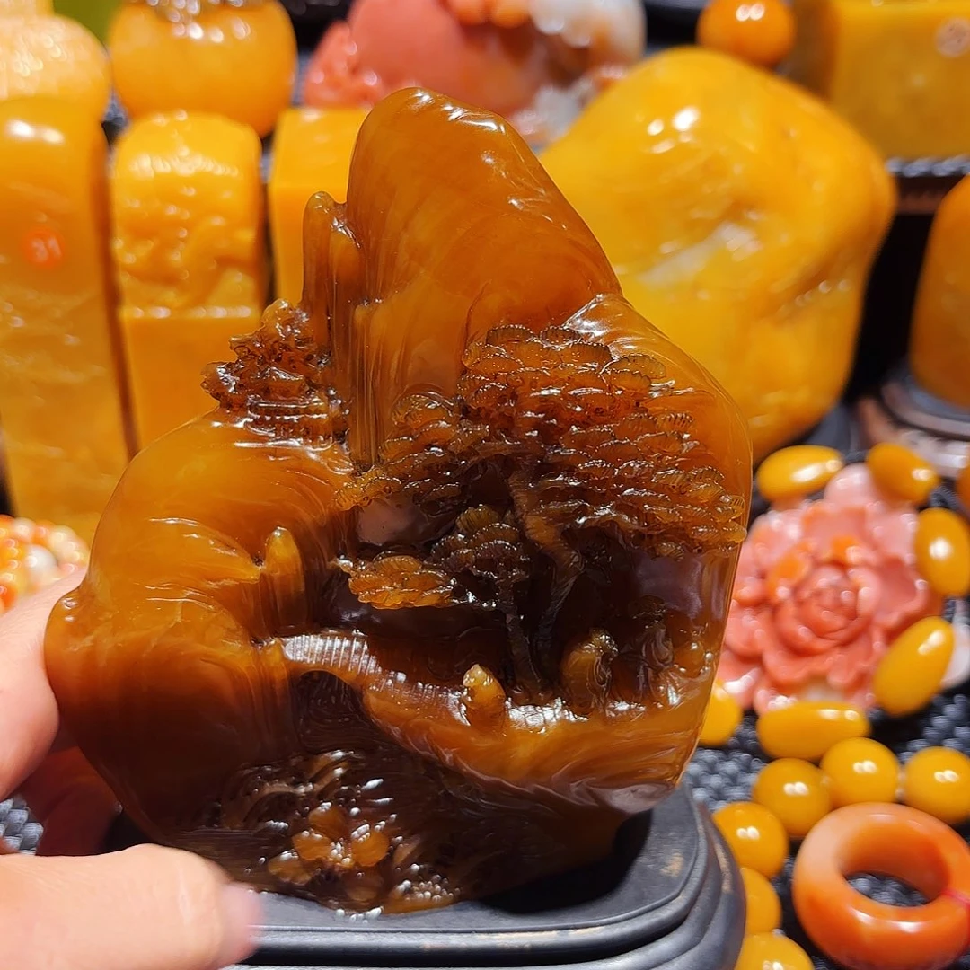 田黄石梦*扬石雕石雕石雕