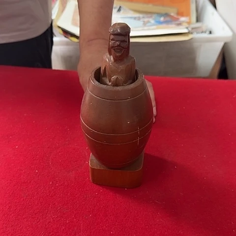 泉*中古回流老货品，老摆件123