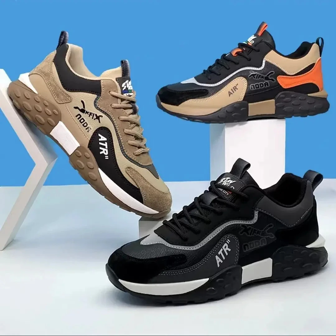 【秋冬爆款!下单发3双】四季休闲百搭软底运动鞋1双+袜2双#HH商品图