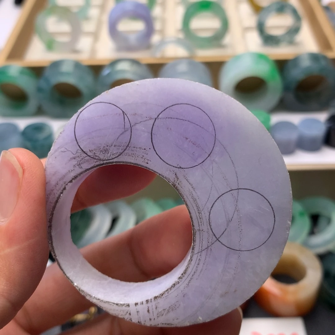 定制翡翠翡翠戒指未镶嵌翡翡