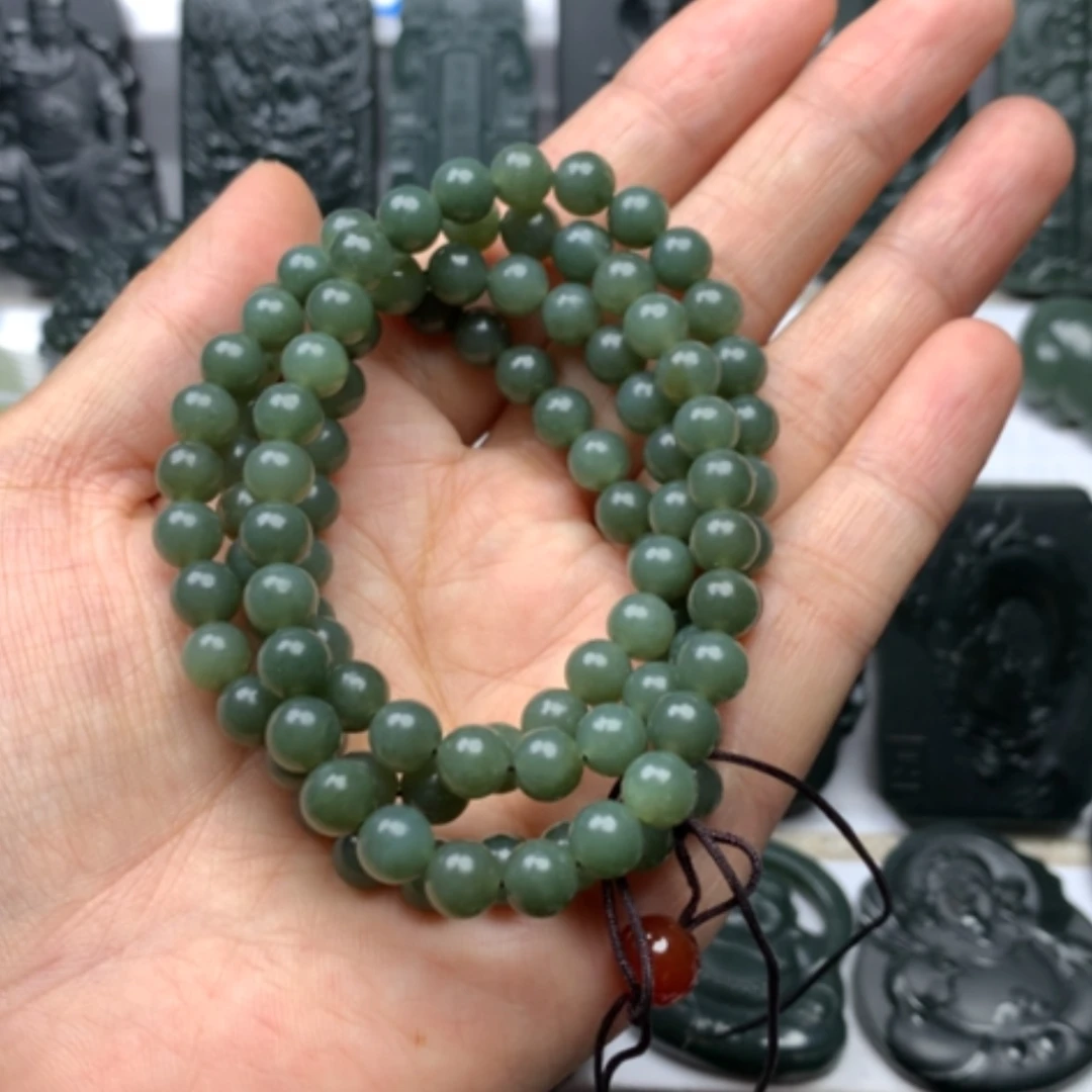 【闪购商品】颈饰未镶嵌和田玉文*