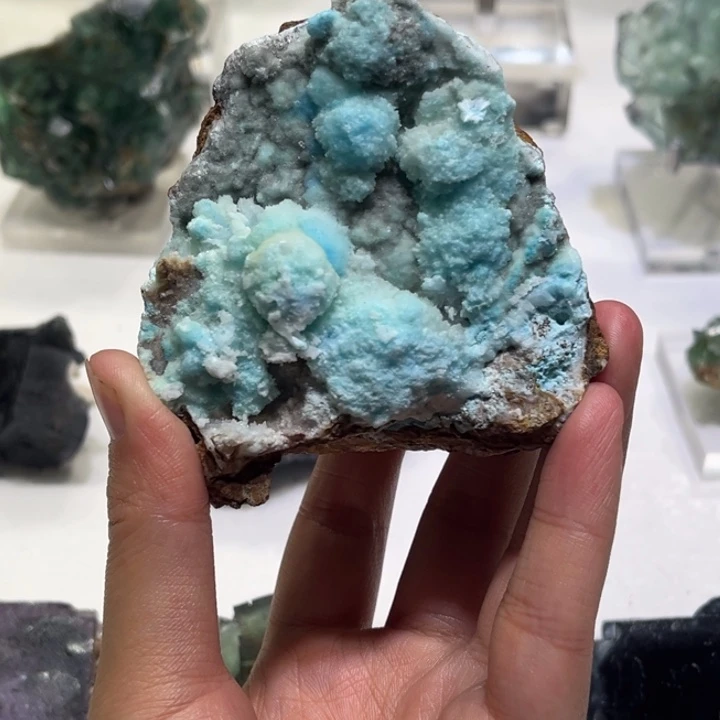 石材云南蓝纹石矿石