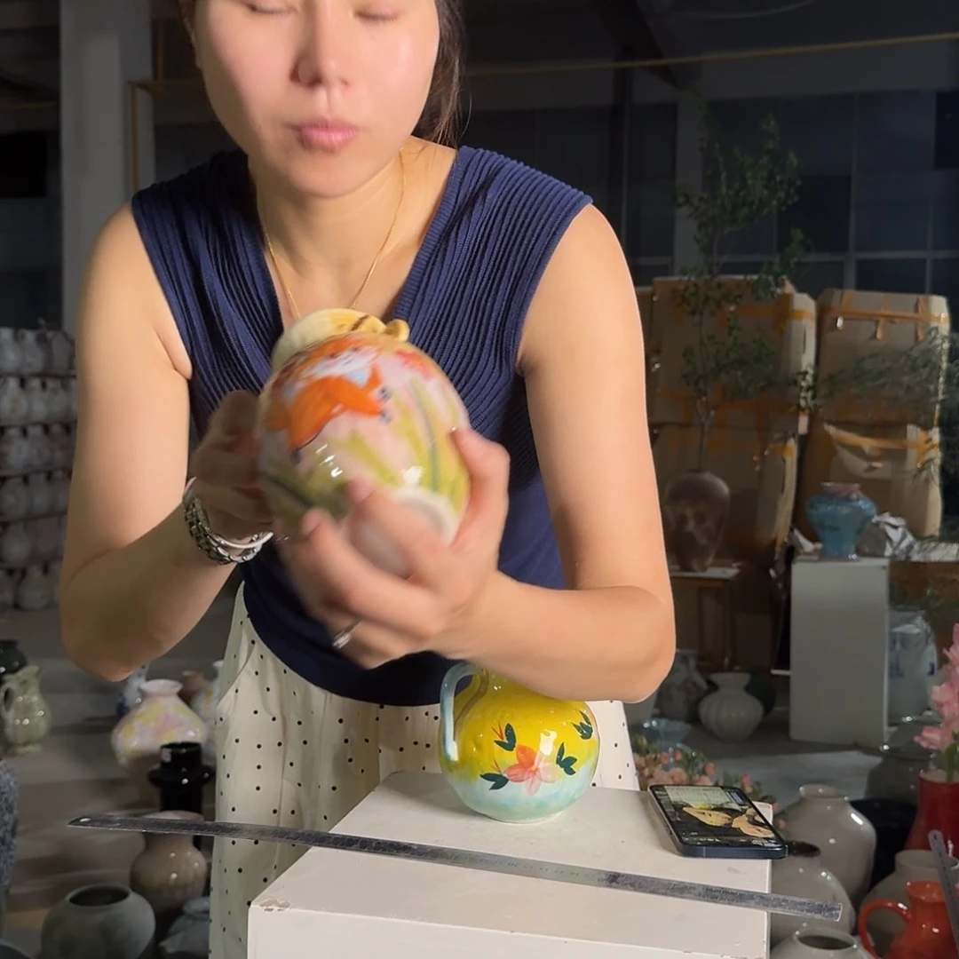 景德镇陶瓷高15口7