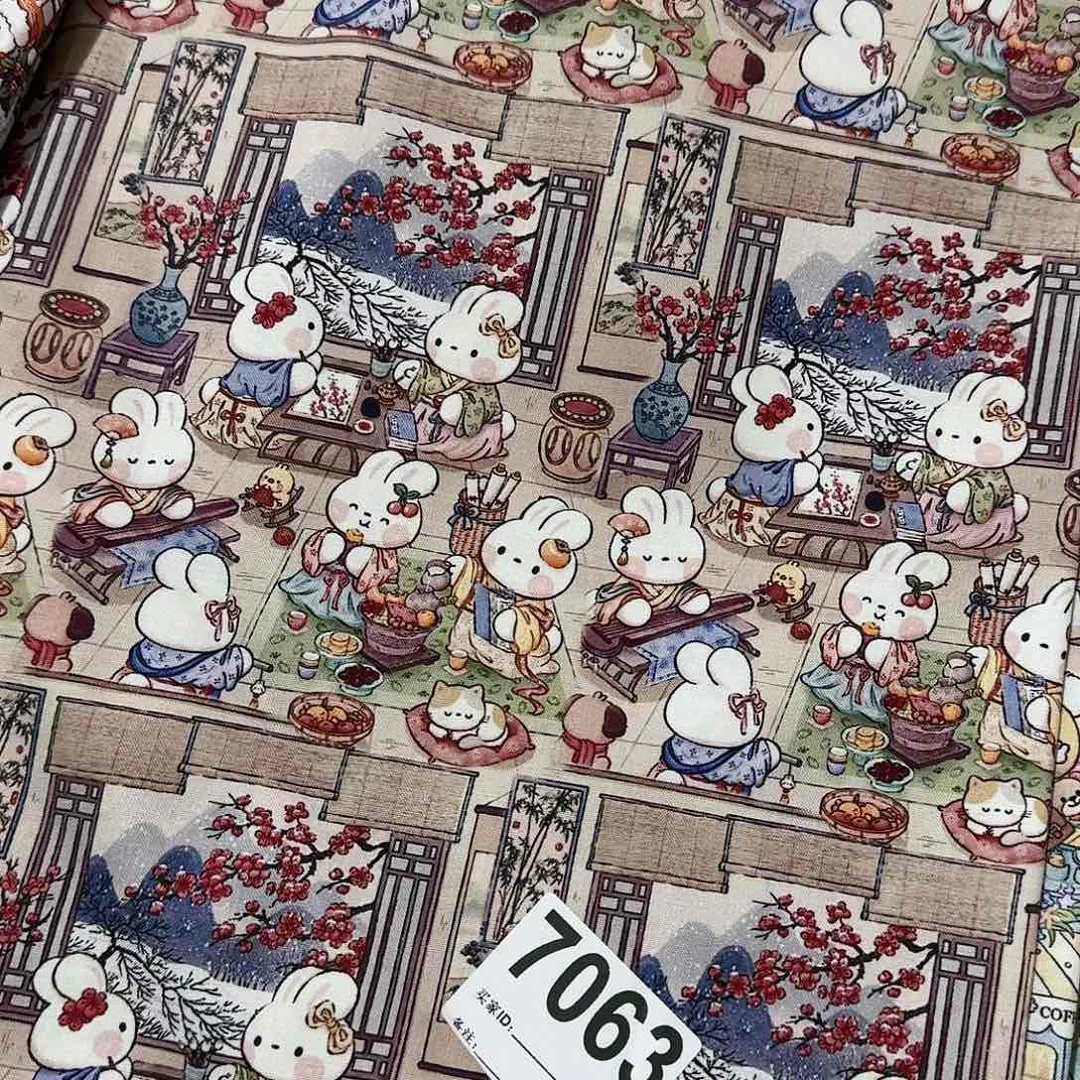 一米价纯棉进口底布平布1.1米宽果子布艺26