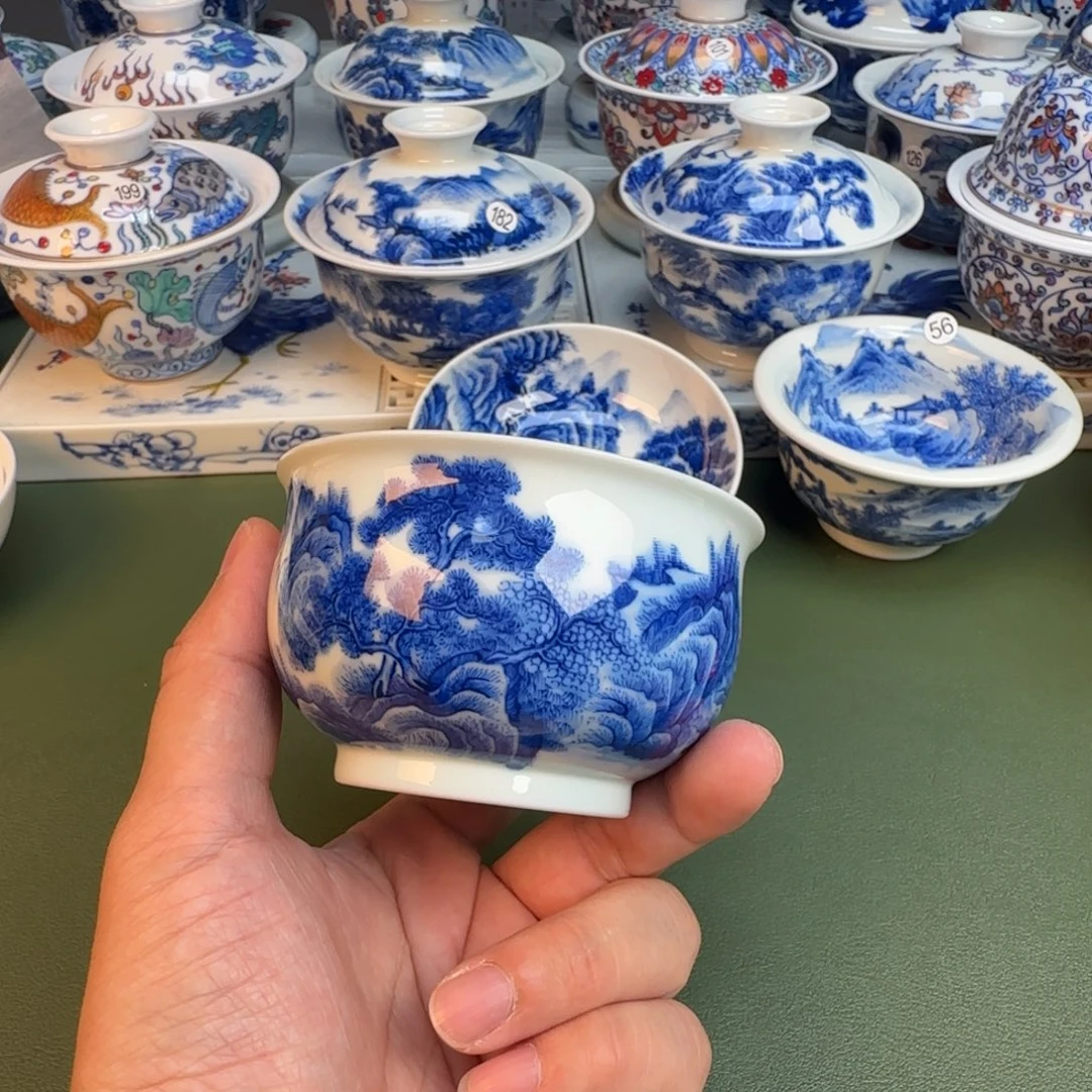 纯手工纯手绘茶具59