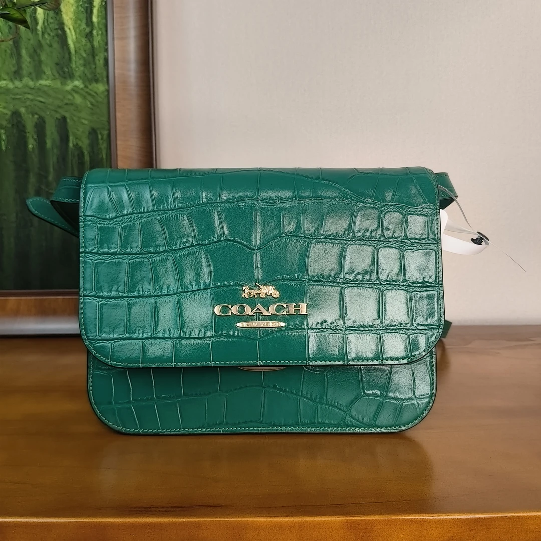 95新 COACH/蔻驰 单肩包/25*8*18/A636