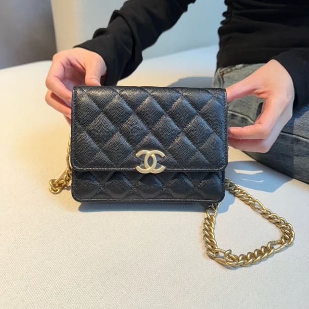95新 Chanel/香奈儿 苏州包展/小woc包/成色直播间为准
