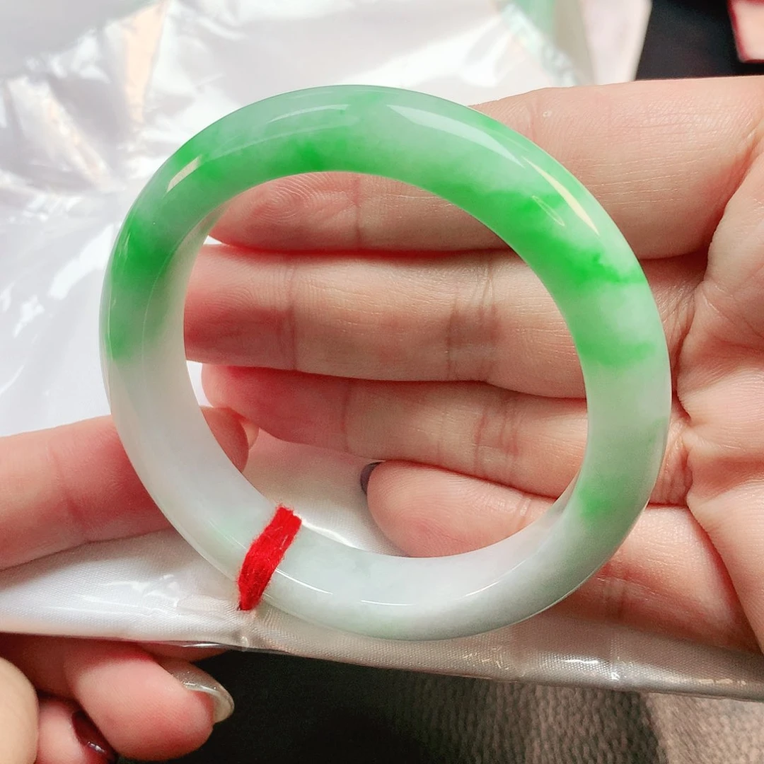 未镶嵌手镯翡翠正圈2591