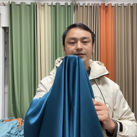 涤纶杨**意孤品蓝2.5打单片