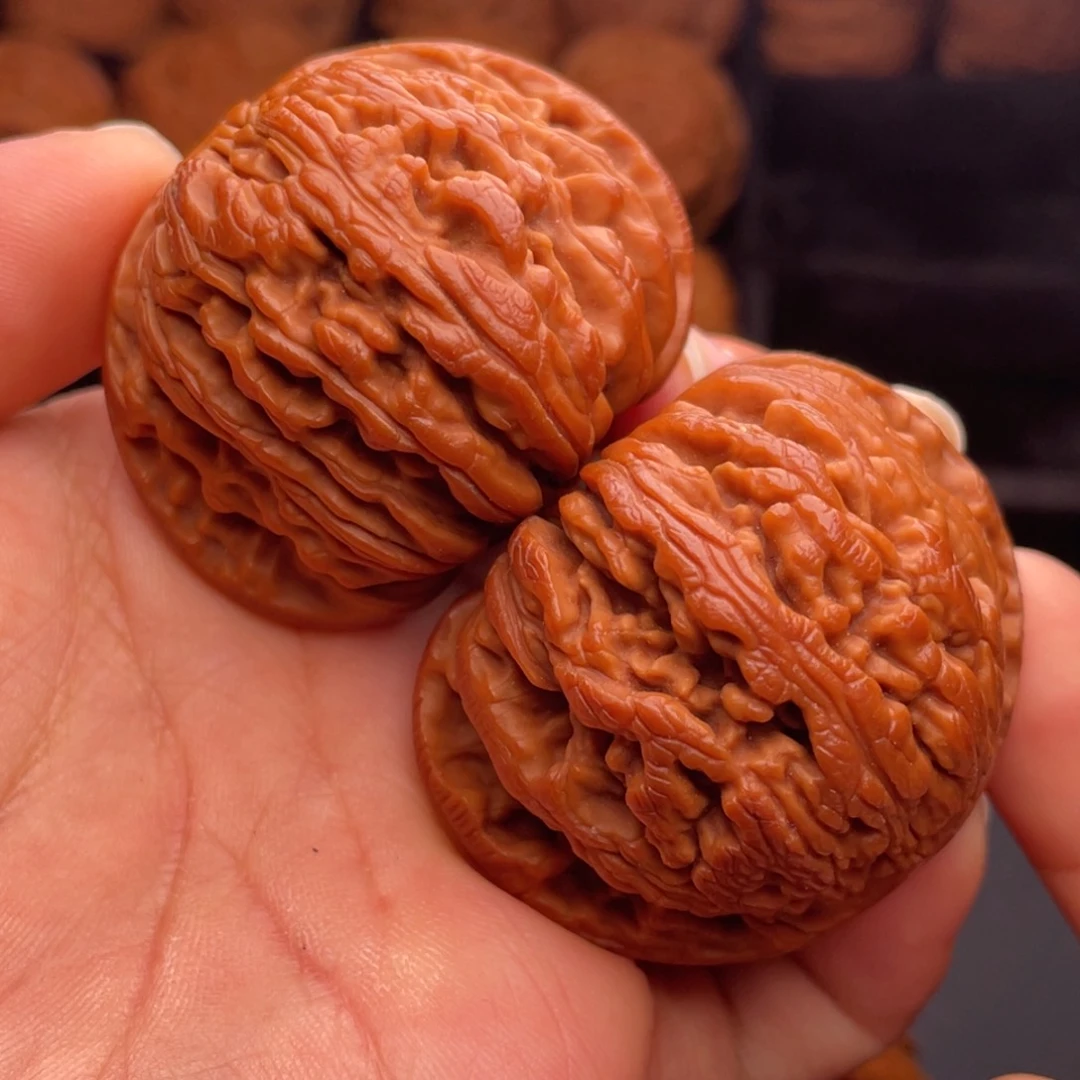 文玩核桃把件秦岭山脉核桃