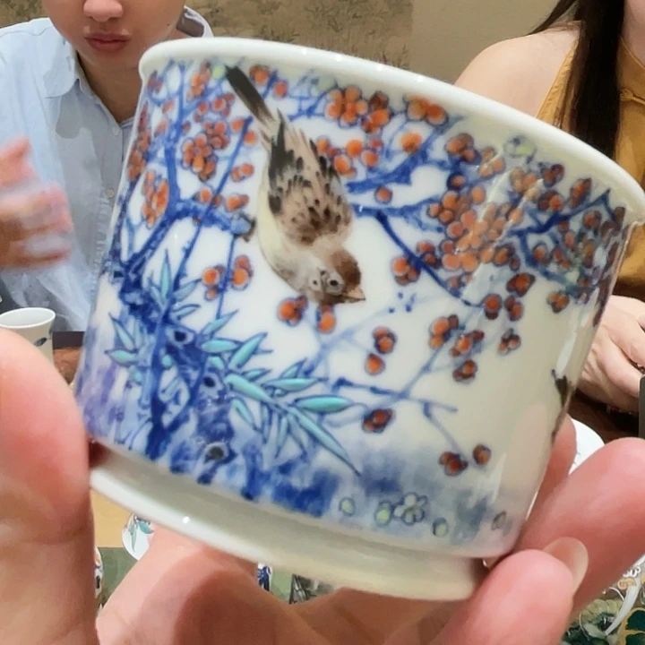 一儒堂喜鹊容天杯