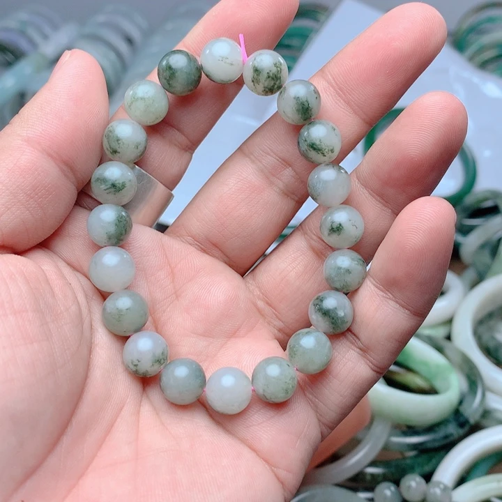 独山玉未镶嵌手镯卡10