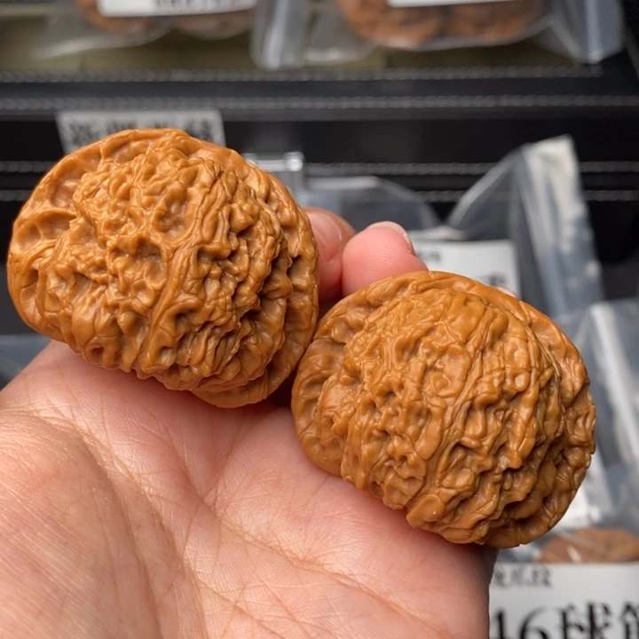 文玩核桃把件44球疆蚂蚁纹