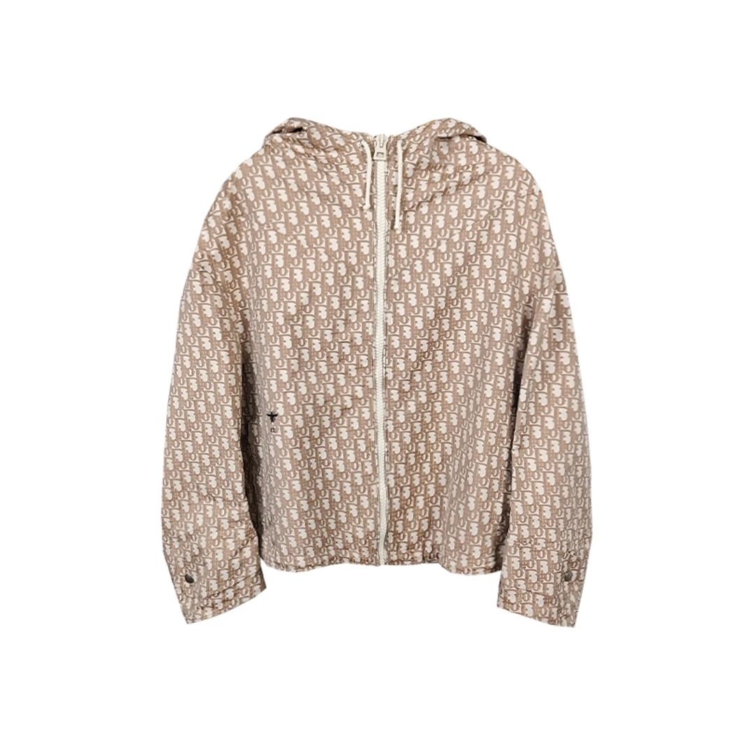 全新未使用 DIOR/迪奥  Dior 粉色满印logo冲锋衣 S 13122633