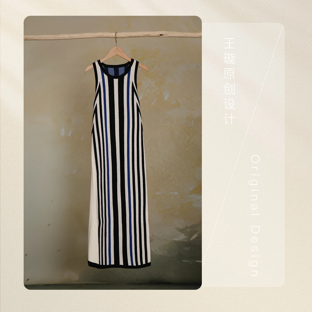 璇之恋·王璇（2025秀款）雪国时都连衣裙王璇原创设计