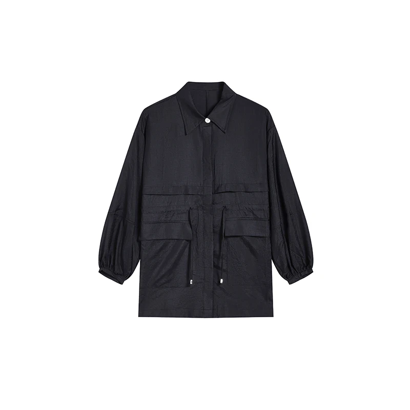 【黎老板专属】新款休闲风衣时尚百搭上衣10U343F0003