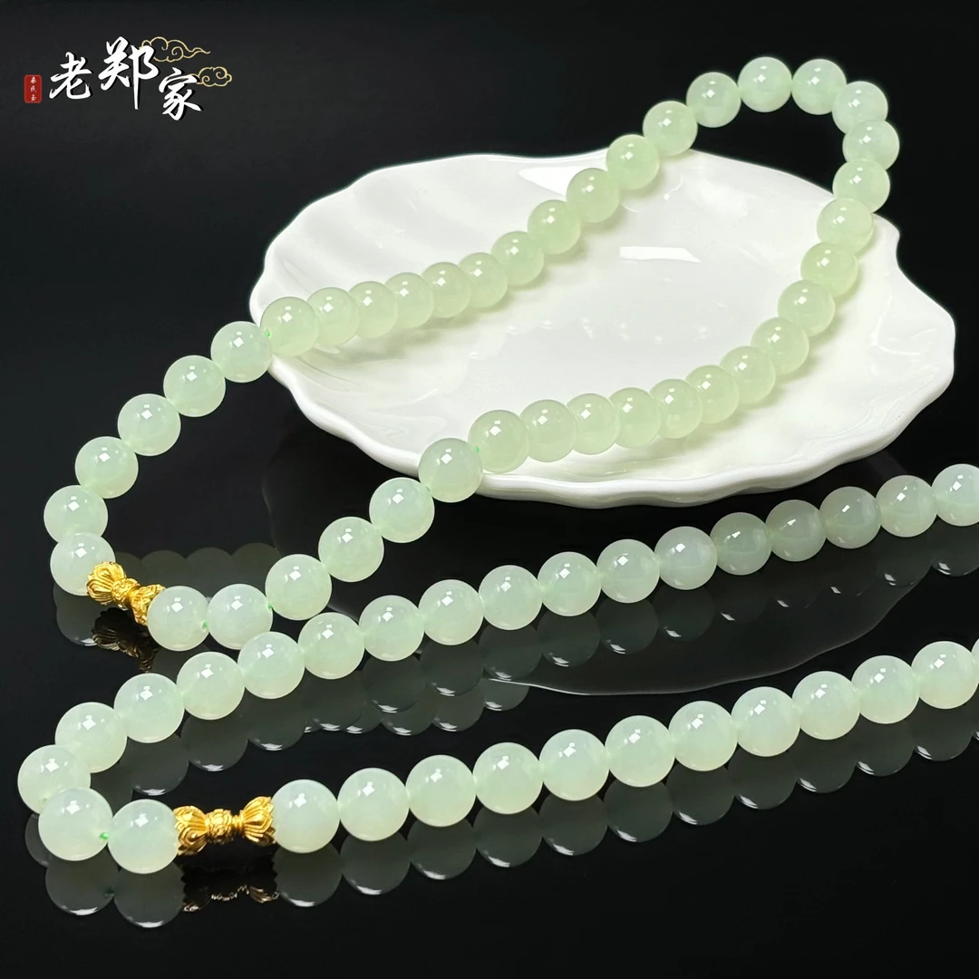 【老郑家】和田玉项链 多样性发1件 约11mm+