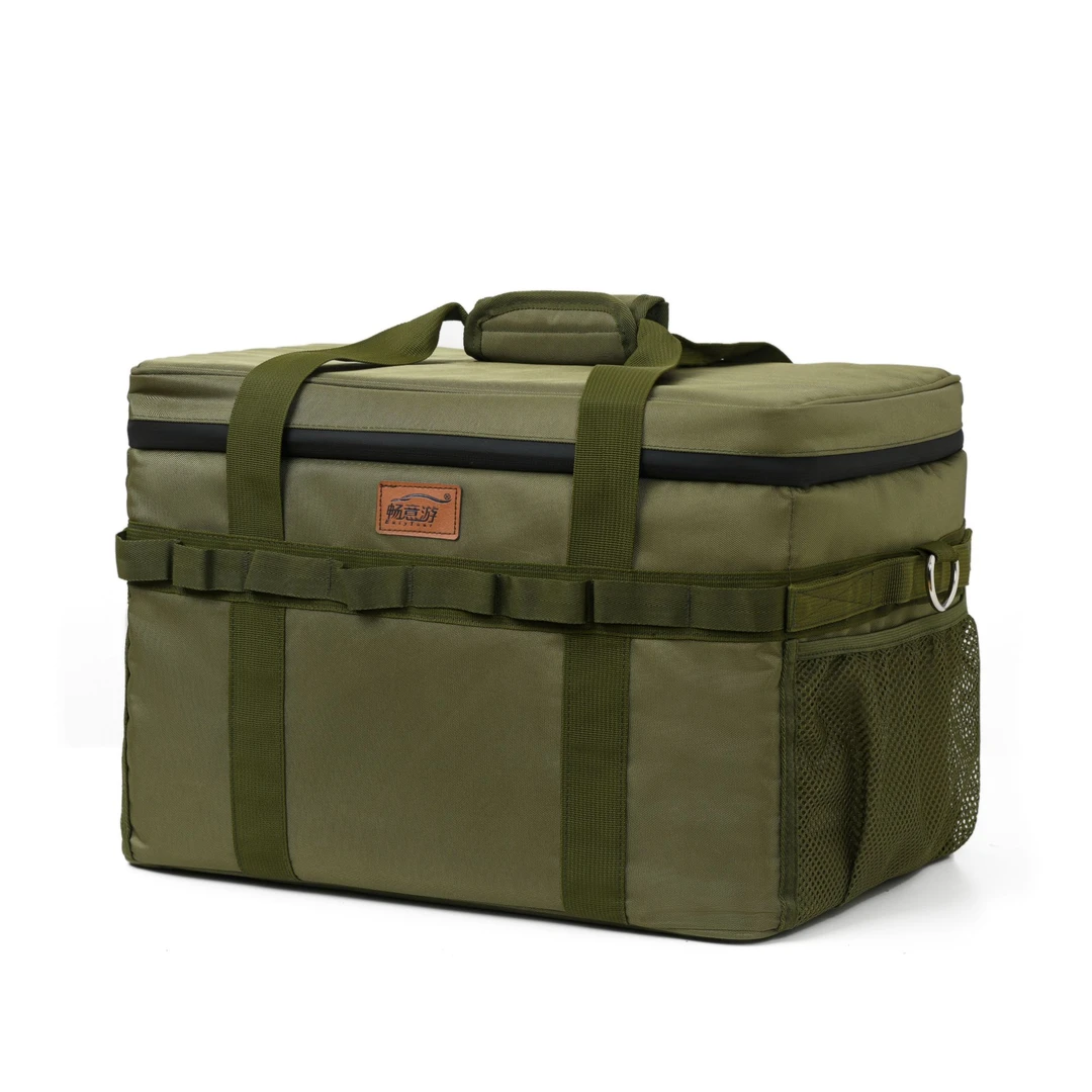 户外大容量38升保温包露营冰包 加厚保温包