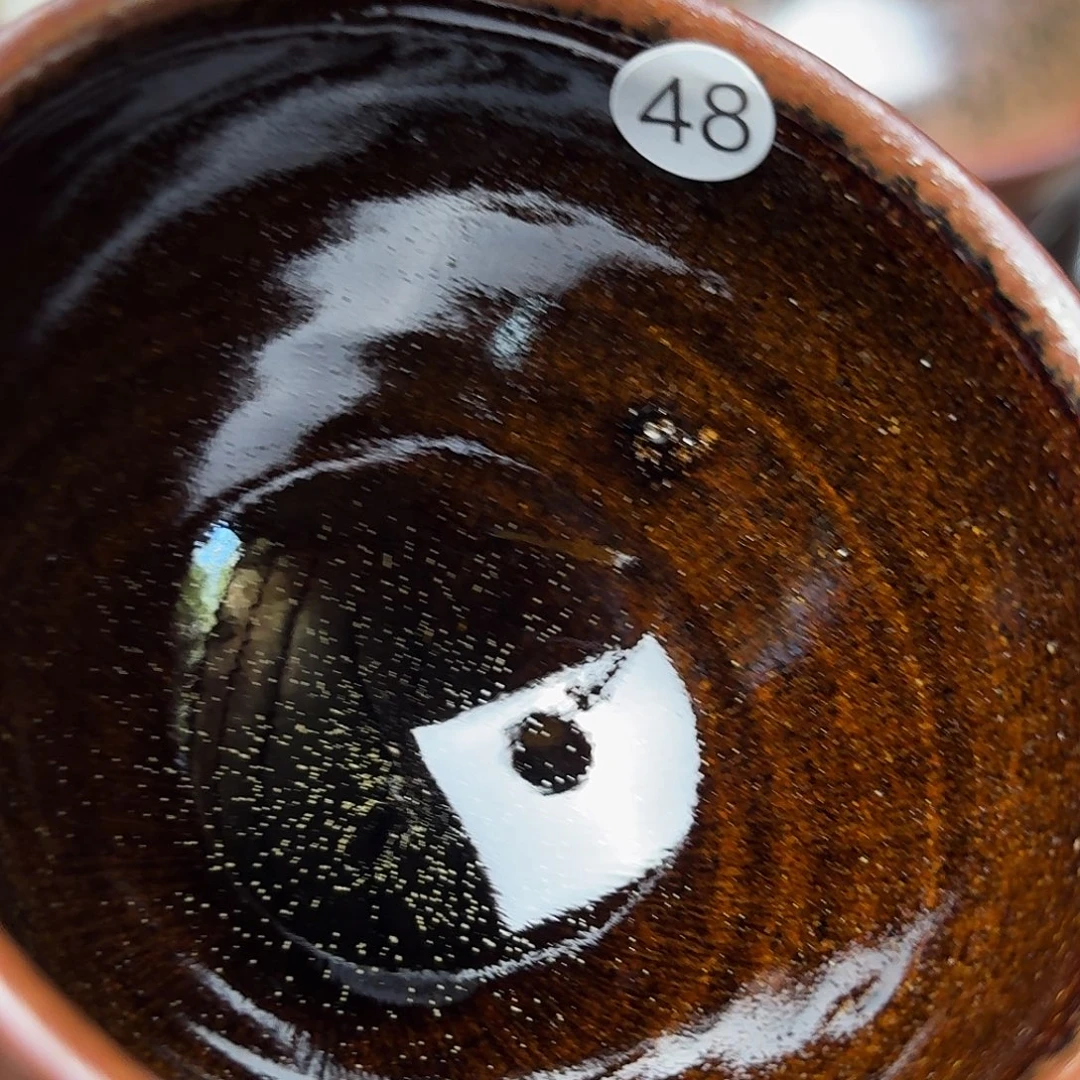 茶盏义兴龙窑建盏48微瑕