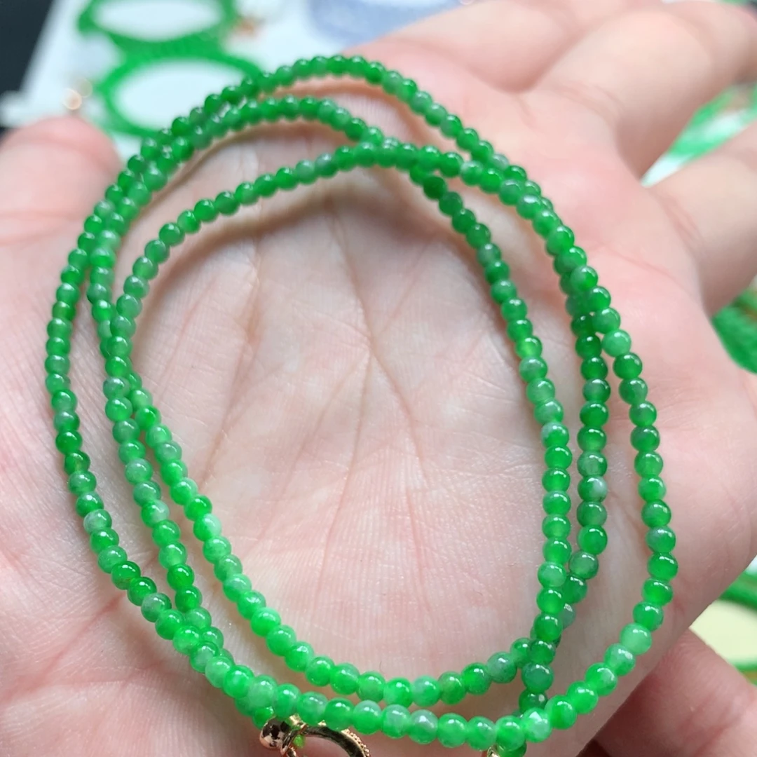 翡翠未镶嵌手链翡翠