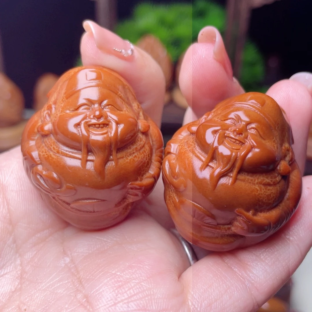 吊坠橄榄核财神手球