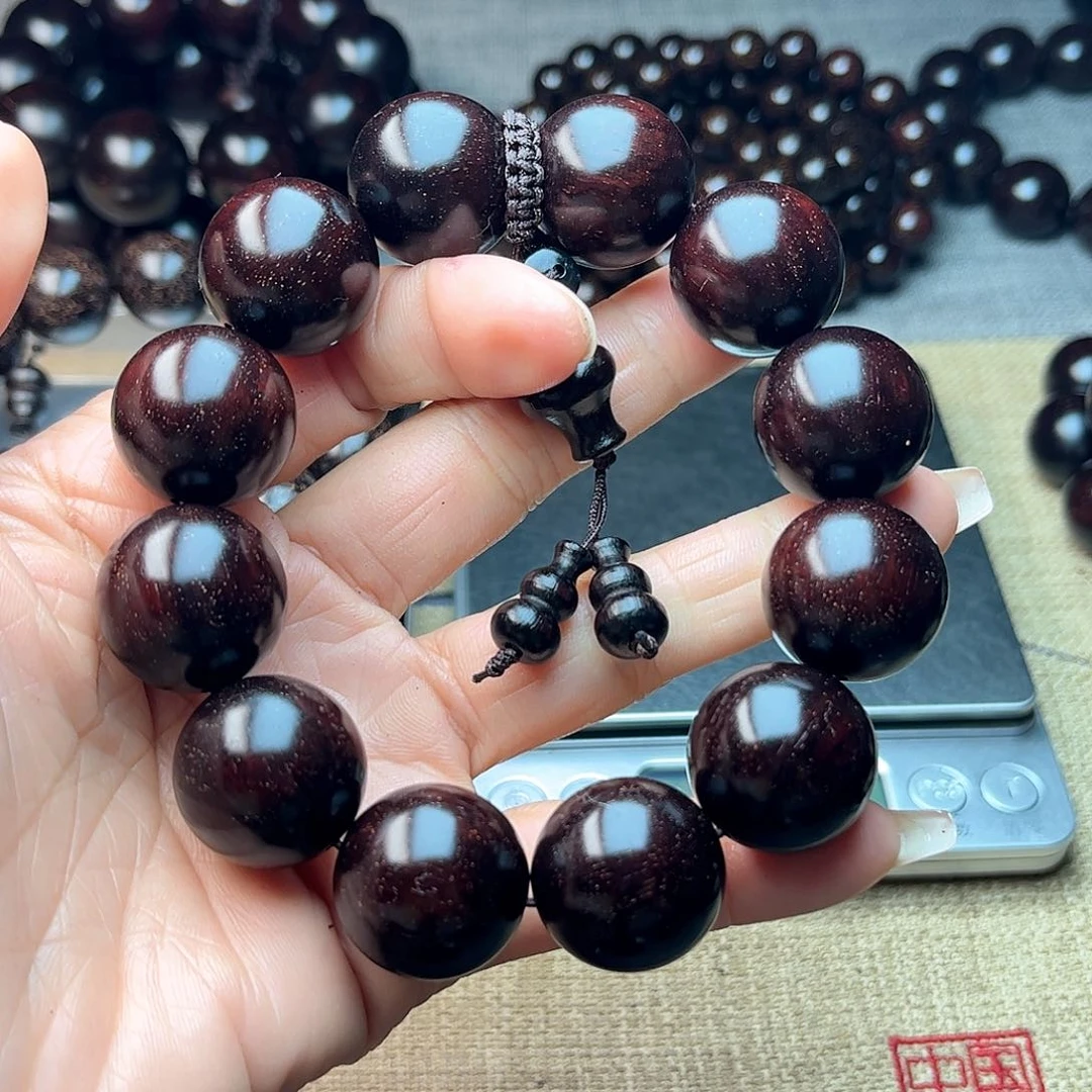 檀香紫檀（小叶紫檀）2.0 12颗 小满星