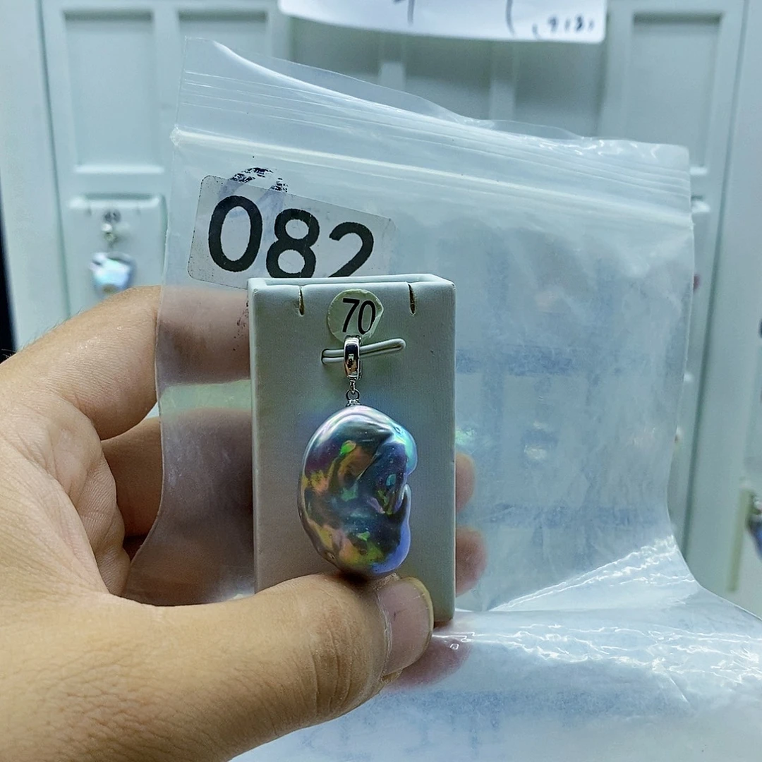颈饰合金淡水珍珠
