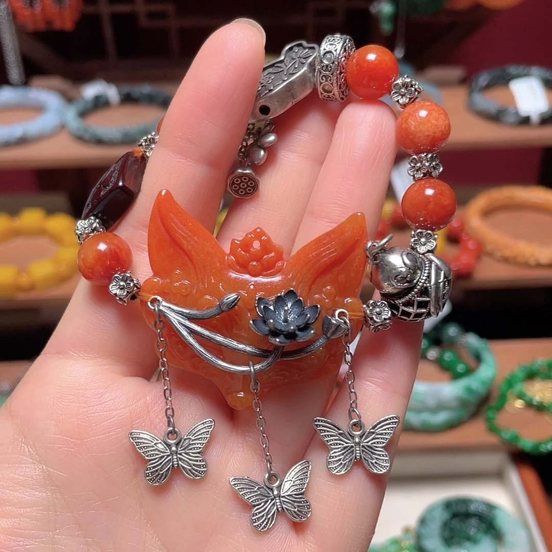 翡翠未镶嵌手链饰品