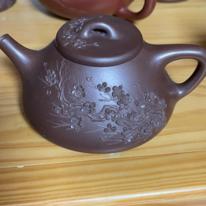 茶壶底槽青紫砂艺术作品