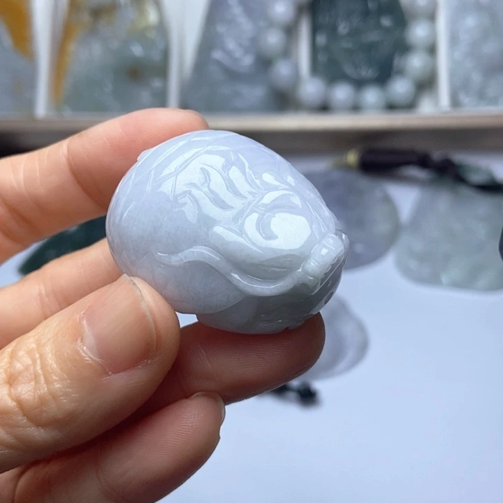 翡翠未镶嵌挂件翡翠