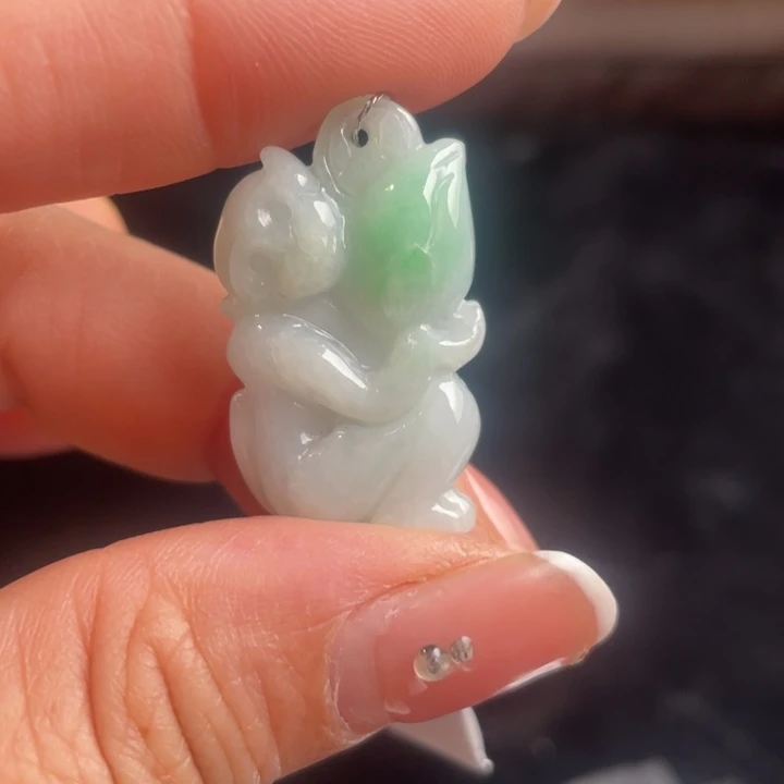 未镶嵌挂件翡翠挂件
