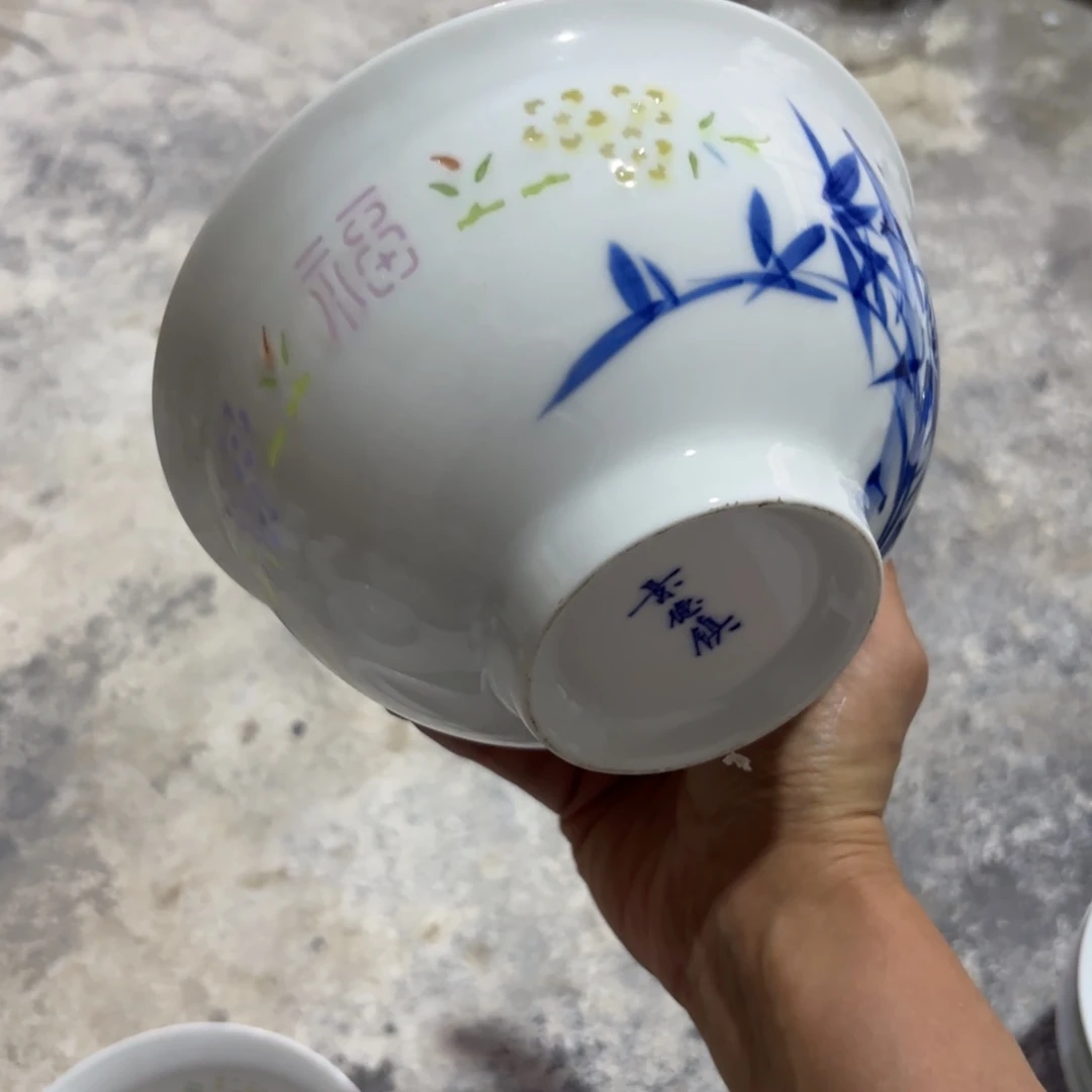 ****0玉瓷景德镇陶瓷面碗一个微瑕