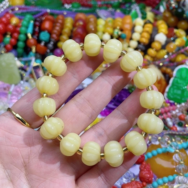 树脂制品15号瓜珠手串