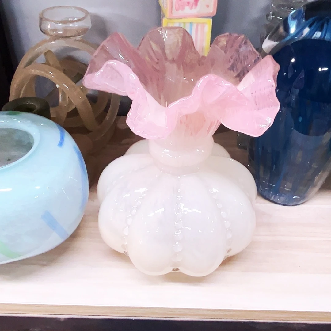 琉璃芬顿家悦琉璃工艺品不完美