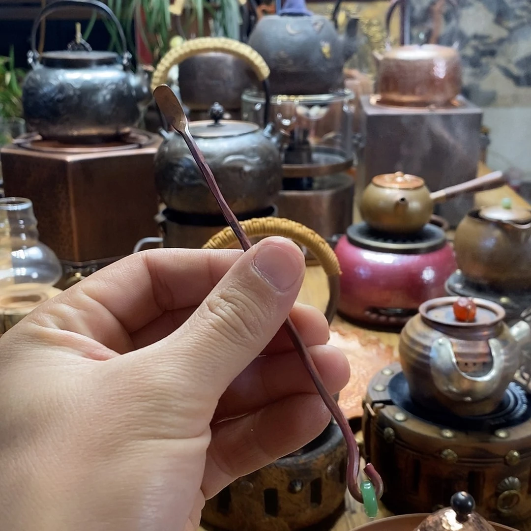 任和堂纯紫铜茶拨555666