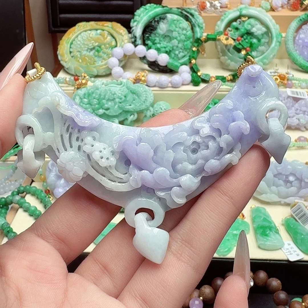 颈饰未镶嵌翡翠翡翠吊坠