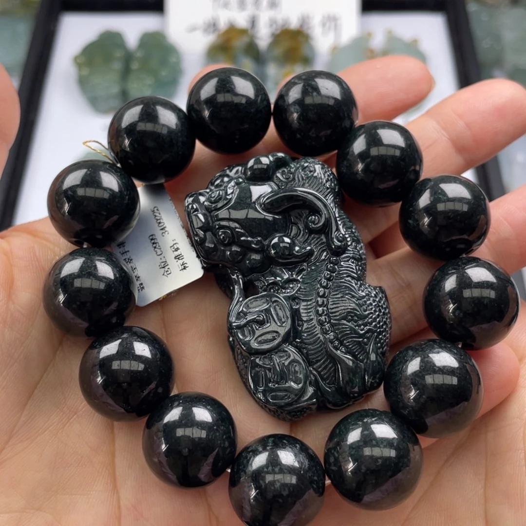 未镶嵌手串翡翠貔貅手串