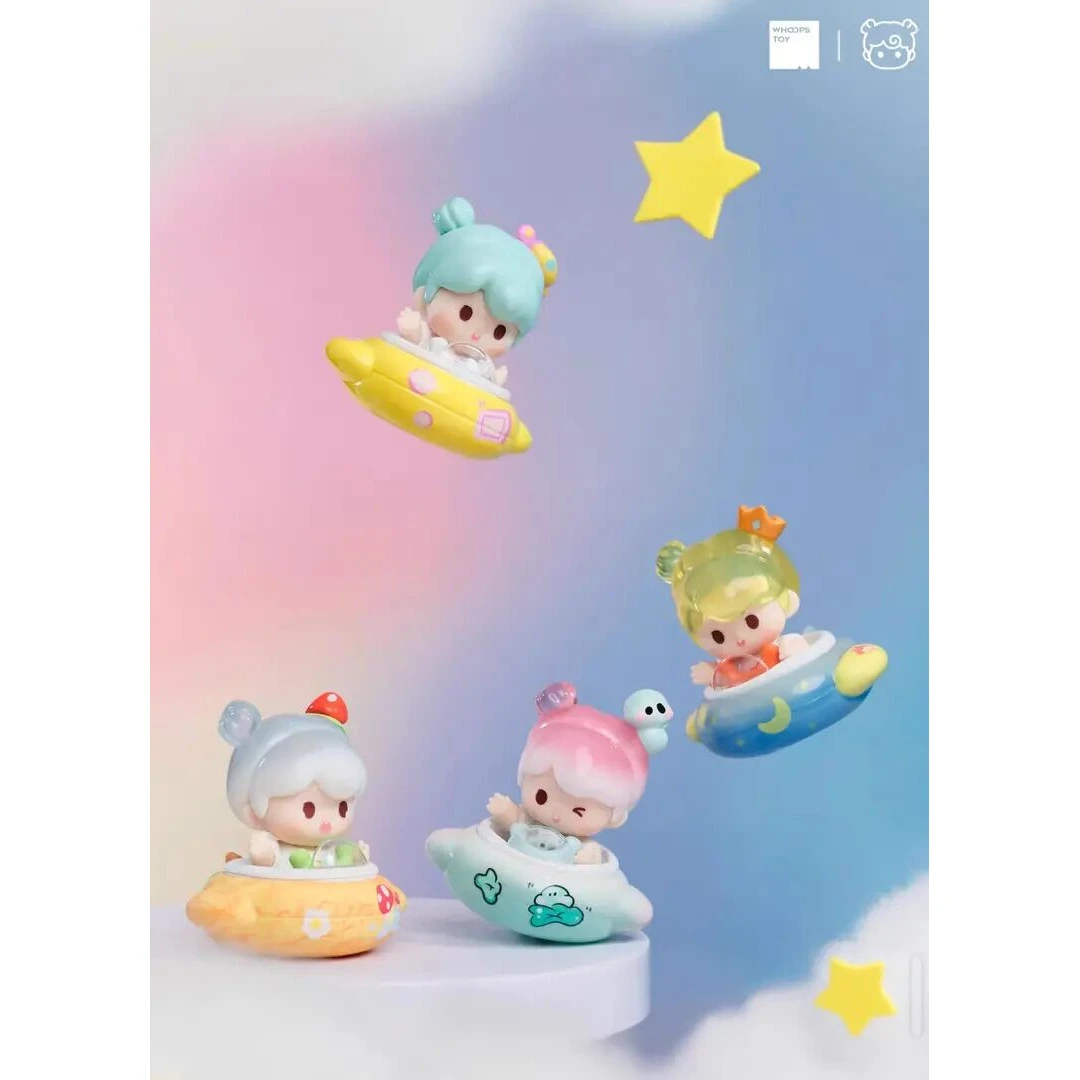 【拆盒】万YO引力系列miniyoyowanship盲盒手办办公居家收藏