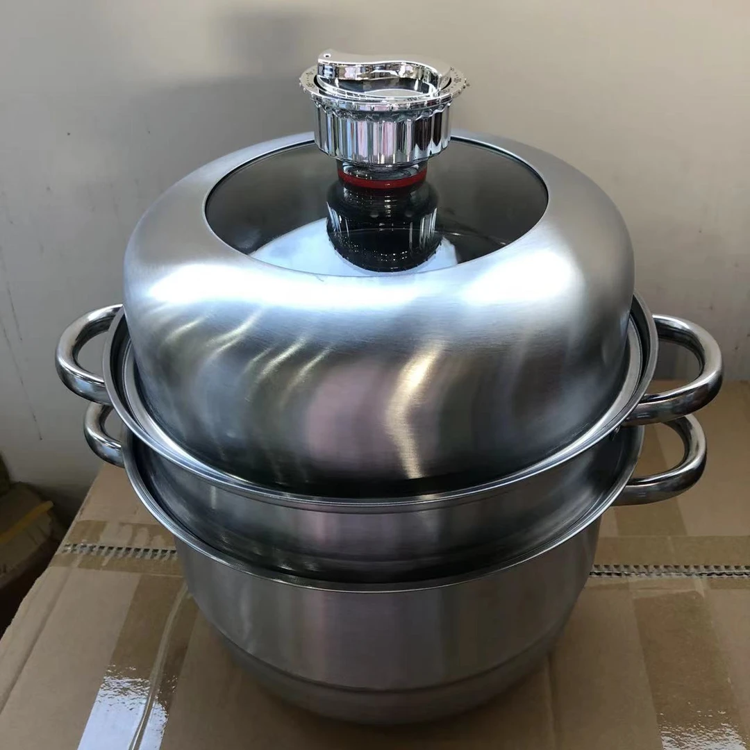 新品三层计时定时蒸锅