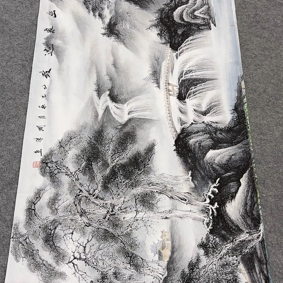 国画事事如意万事如意万事