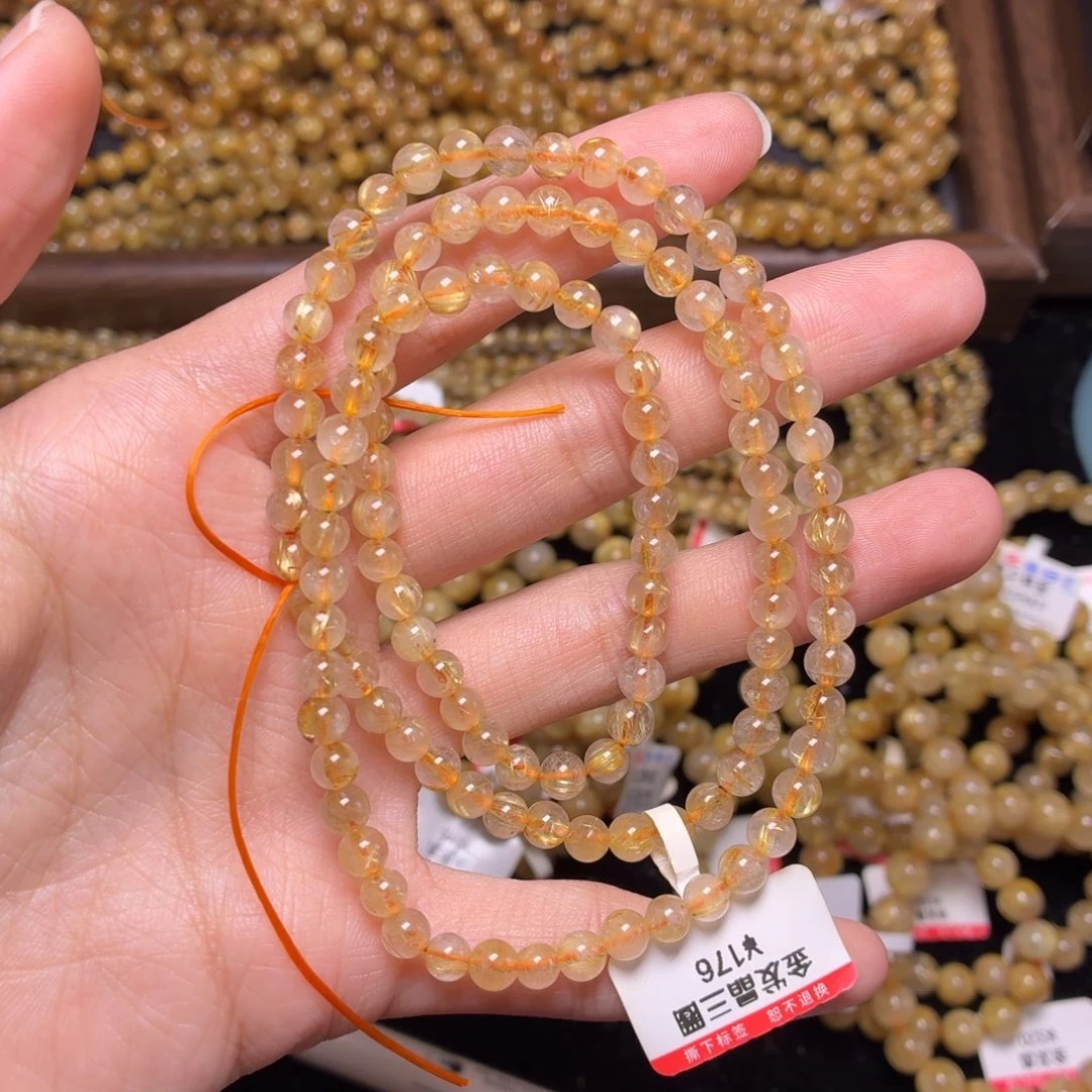 发晶手串未镶嵌卡5