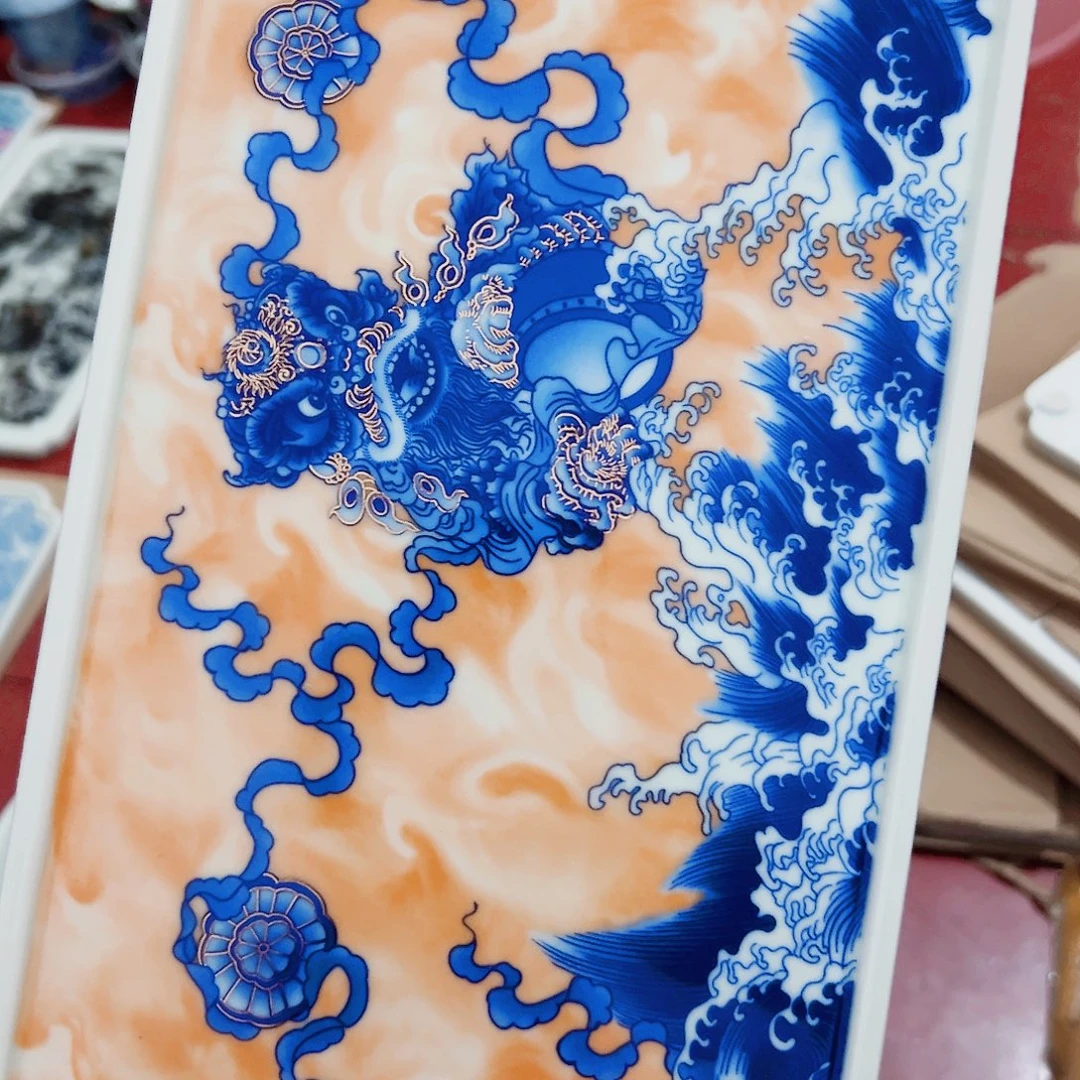 戴***量瓷片景德镇陶瓷艺术价格